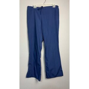 Cherokee Workwear Scrub Pants Bundle‎ Navy Blue Teal Womens XL Drawstring 2 Pair